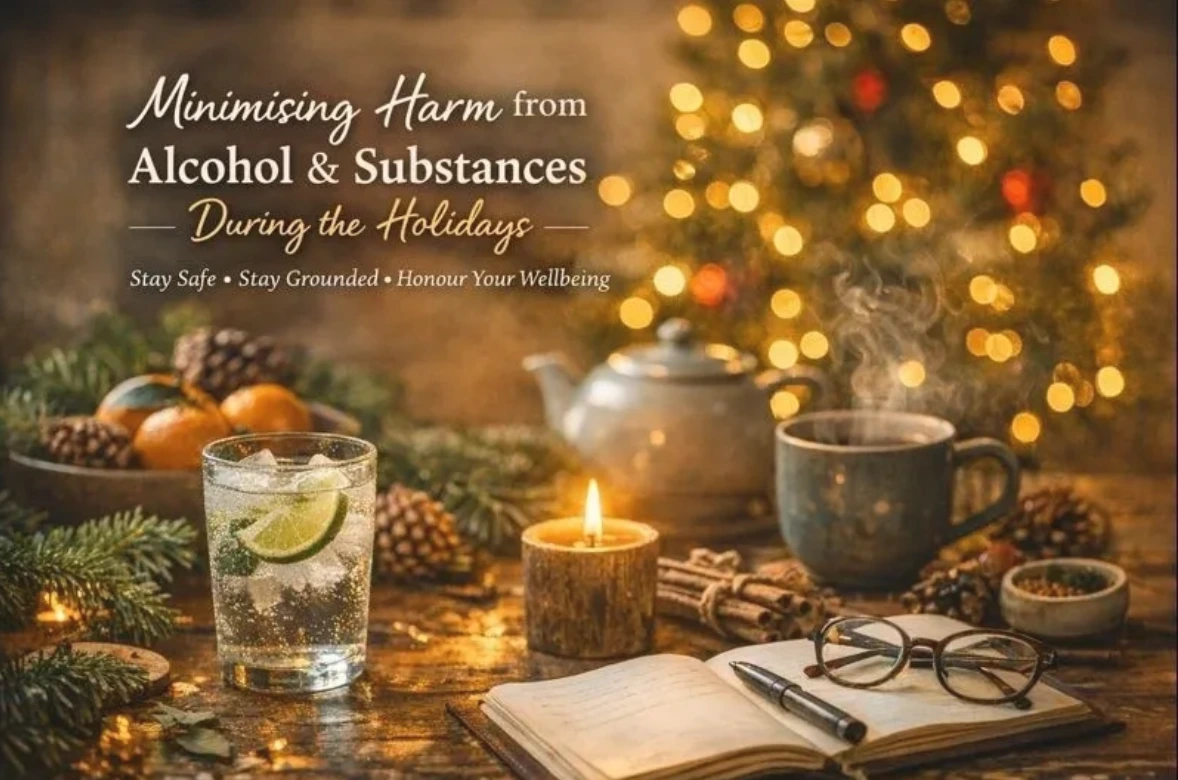 Minimising Harm from Alcohol & Substances During the Holidays